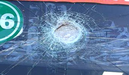 Cameras to curb stone-pelting