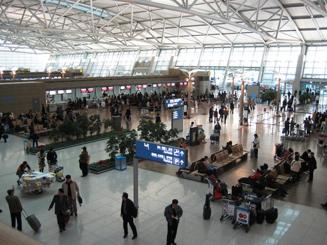 Sân bay quốc tế Incheon của Hàn Quốc. (Nguồn: commons.wikimedia.org)