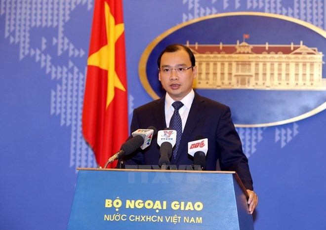 Foreign Ministry Spokesman Le Hai Binh 