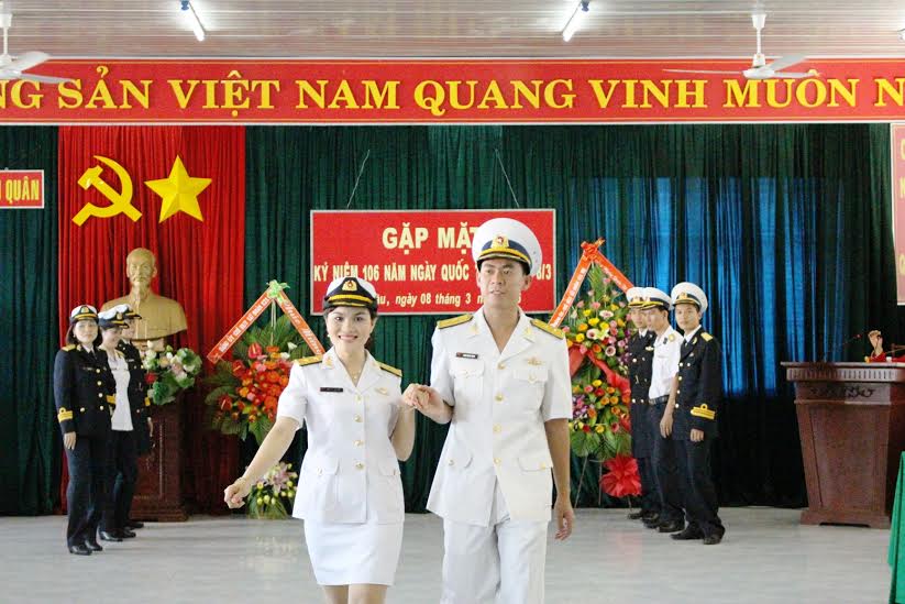 Cặp đôi đoạt giải biểu diễn quân phục đẹp nhất (2)