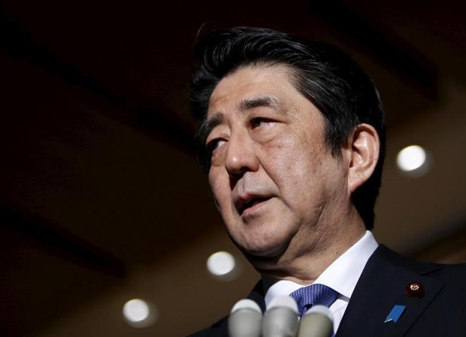 Thủ tướng Nhật Bản Shinzo Abe. (Nguồn: Reuters)