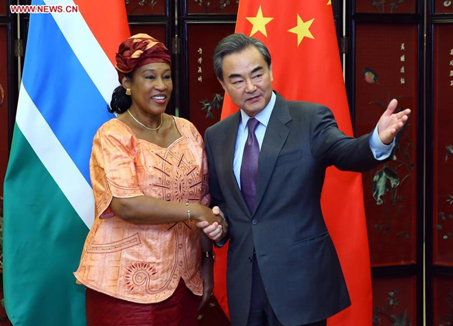 Trung Quốc tuyên bố nối lại quan hệ ngoại giao với Gambia
