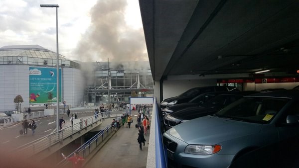 2 vụ nổ lớn tại sân bay ở Brussels, đã có 11 người thiệt mạng