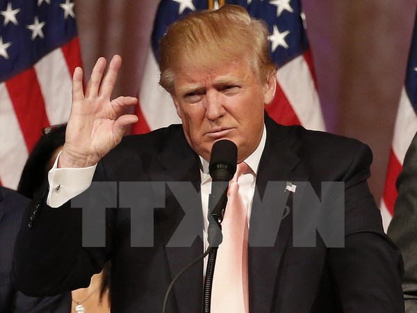 Ứng viên đảng Cộng hòa Donald Trump. (Nguồn: AFP/TTXVN)