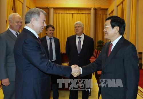 President receives Governor of Kaluga, Russia