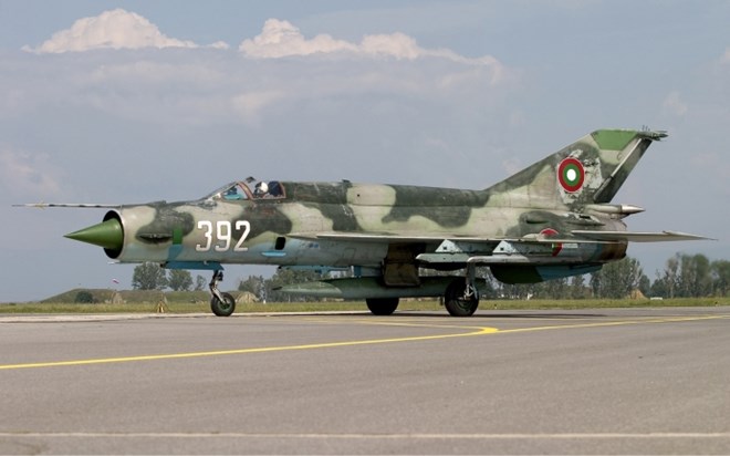 Máy bay MiG-21 của Croatia. (Nguồn: croatia-news.com)