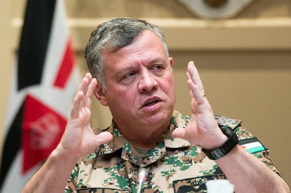 Quốc vương Jordan Abdullah. (Ảnh: DPA)