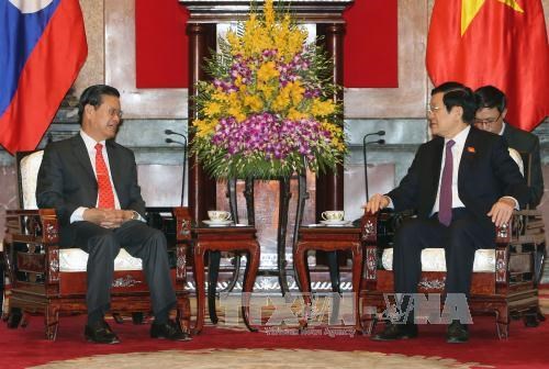 President welcomes Lao Deputy Prime Minister