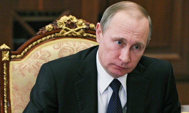 Tổng thống Nga Vladimir Putin. (Nguồn: AP)