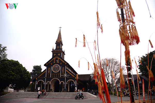 Unique architecture of Wooden Church in Kon Tum