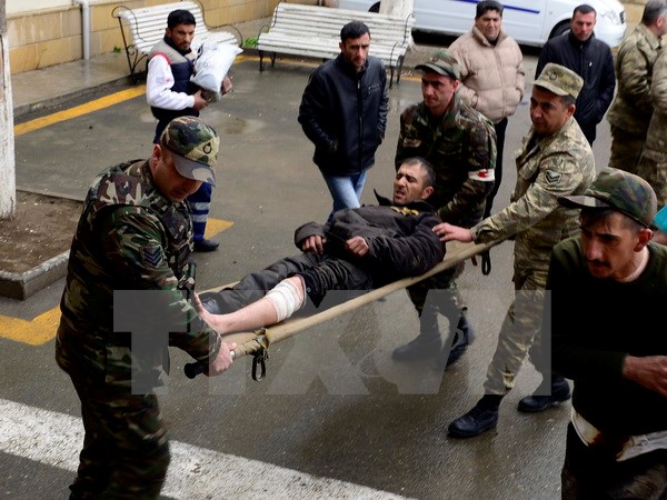 Họp khẩn cấp tìm cách chấm dứt giao tranh ở Nagorny Karabakh