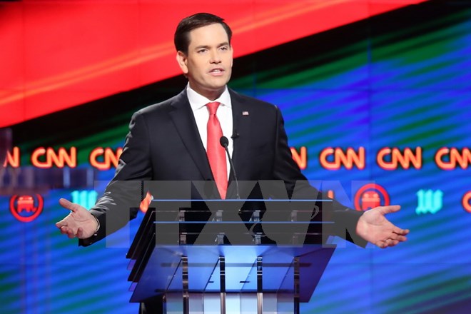 Thượng nghị sỹ Marco Rubio. (Ảnh: AFP/TTXVN)