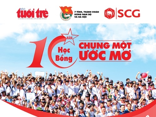 Thai company SCG has announced 400 scholarships worth VND4 million (US$180) each and called on outstanding secondary school students from underprivileged families in seven cities and provinces to apply for them.