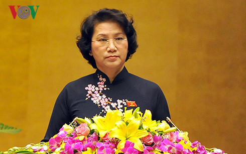 NA Chairwoman Nguyen Thi Kim Ngan