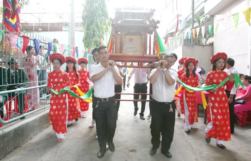 Đền thờ Quốc Tổ Hùng Vương đón Bằng công nhận di tích lịch sử