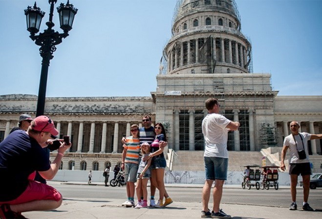 Một địa điểm du lịch ở Havan của Cuba. (Nguồn: AFP)