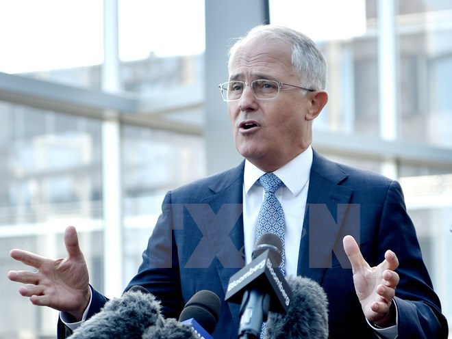 Thủ tướng Australia Malcolm Turnbull. (Nguồn: AFP/TTXVN)