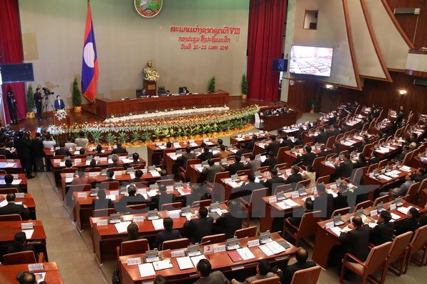 Lào khai mạc kỳ họp đầu tiên của Quốc hội khóa VIII