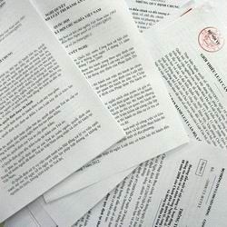 Legal documents issued in March