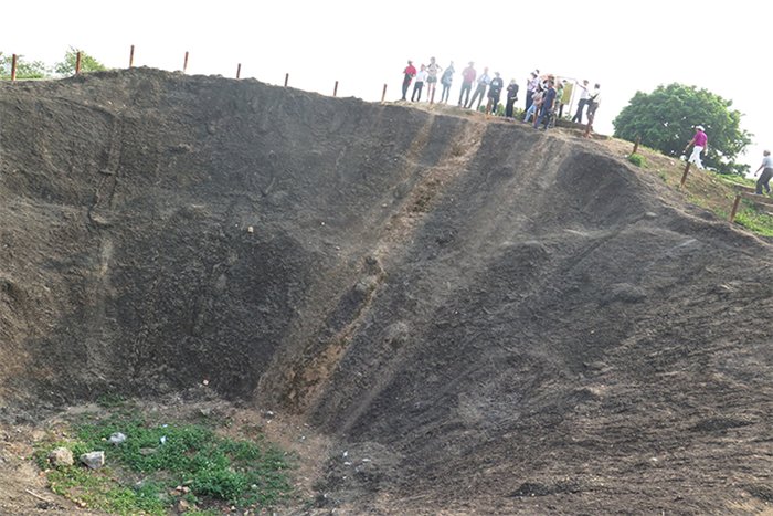 Touring a historic hill in Dien Bien Phu