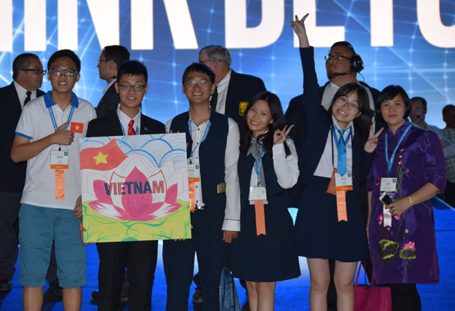 Vietnamese students shine at world's largest int'l science competition
