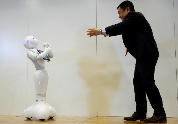 Developers look to widen repertoire of Pepper, Japan's laughing robot