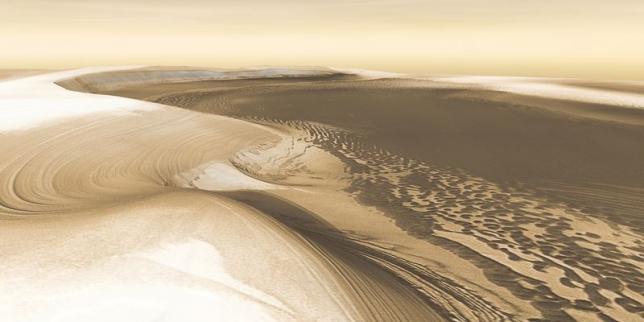 Radar images reveal Mars is coming out of an ice age