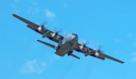 Máy bay vận tải C-130H Hercules. (Nguồn: airforce.mil.nz)