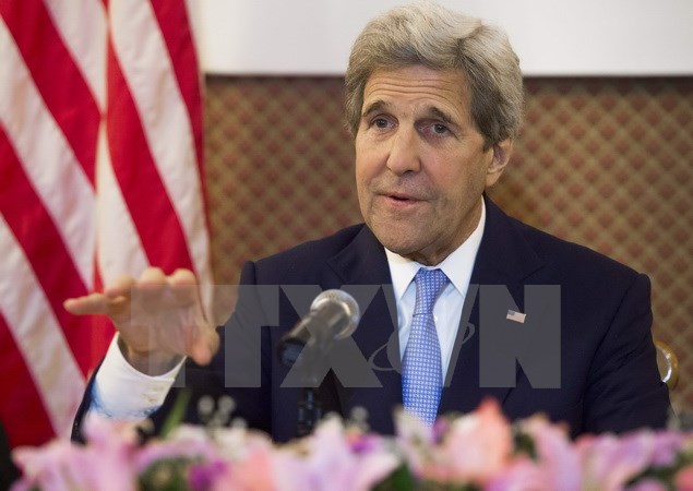 Ngoại trưởng Mỹ John Kerry. (Nguồn: AFP/TTXVN)