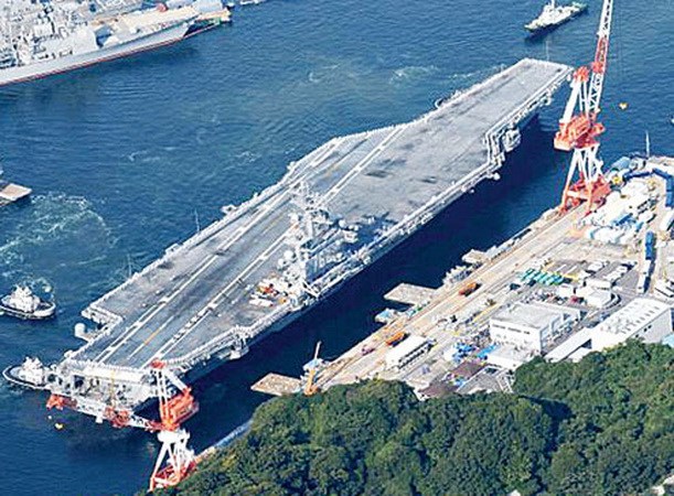 Tàu sân bay USS Ronald Reagan. (Nguồn: telegraphindia)