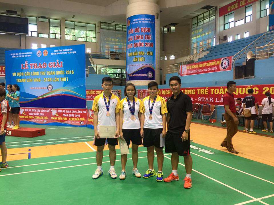 Giải vô địch cầu lông trẻ toàn quốc:  Đồng Nai giành 2 HCĐ nhóm 17-18 tuổi