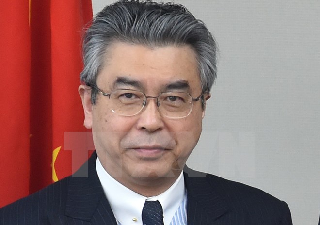 Thứ trưởng Ngoại giao Nhật Bản Shinsuke Sugiyama. (Nguồn: AFP/TTXVN)