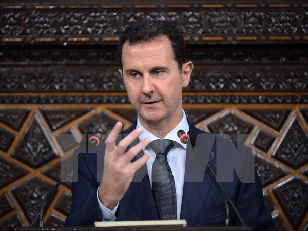 Tổng thống Syria Bashar al-Assad. (Nguồn: EPA/TTXVN)