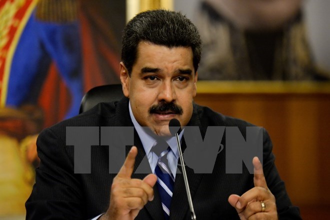 Tổng thống Venezuela Nicolas Maduro. (Ảnh: AFP/TTXVN)