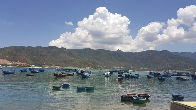 Peaceful moment on Binh Hung island