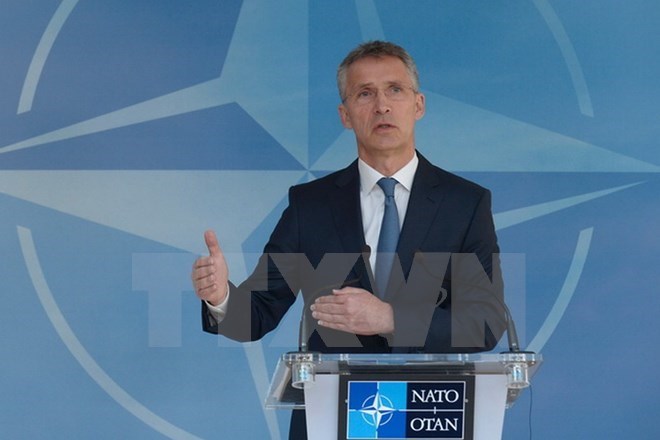 Tổng thư ký NATO Jens Stoltenberg. (Ảnh: AFP/TTXVN)