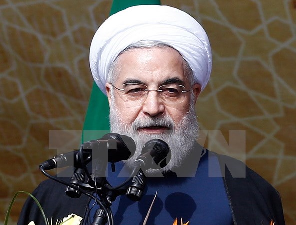 Tổng thống Iran Hassan Rouhani. (Nguồn: EPA/TTXVN)