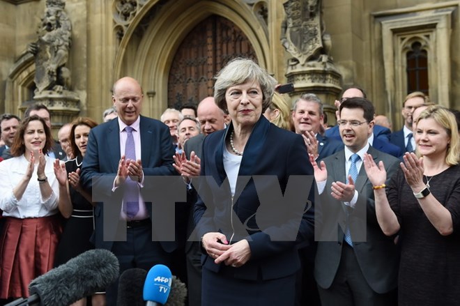 Bà Theresa May đã chính thức trở thành Thủ tướng Anh