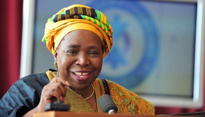 Bà Nkosazana Dlami-Zuma, Chủ tịch hiện tại của Ủy ban AU sẽ tiếp tục giữ chức vụ này cho đến tháng Một năm sau. (Nguồn: nta.ng)