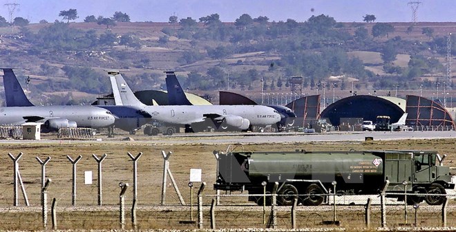 Căn cứ không quân Incirlik, Thổ Nhĩ Kỳ. (Nguồn: EPA/TTXVN)