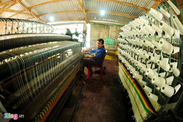 A sedge mat village in Vietnam