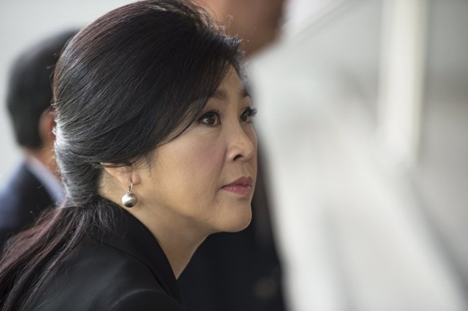 Cựu Thủ tướng Thái Lan Yingluck Shinawatra. (Nguồn: AFP)