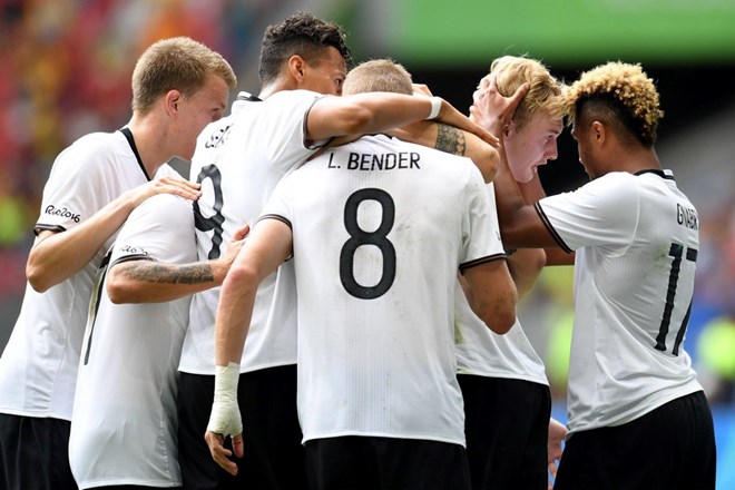 U23 Đức giành vé vào bán kết. (Nguồn: Dfb)