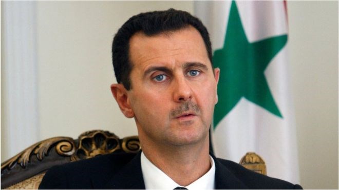 Tổng thống Syria Bashar al-Assad. (Nguồn: BBC)