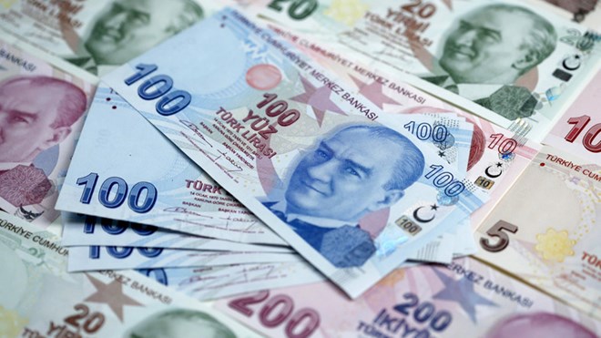 Đồng Lira của Thổ Nhĩ Kỳ. (Nguồn: English.alarabiya.net)