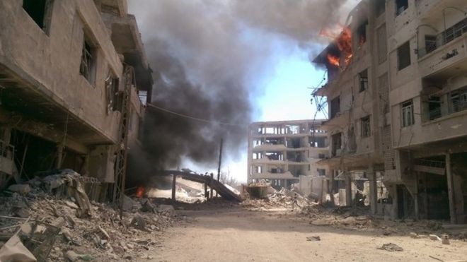 Quân đội Syria và lực lượng nổi dậy chấm dứt bao vây Daraya