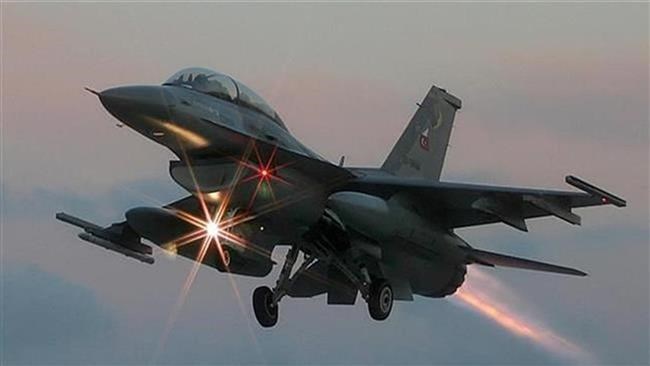 Máy bay chiến đấu F-16 của Không quân Thổ Nhĩ Kỳ. (Nguồn: Press TV)