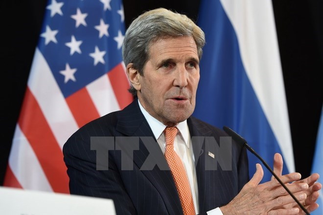 Ngoại trưởng John Kerry. (Nguồn: AFP/TTXVN)