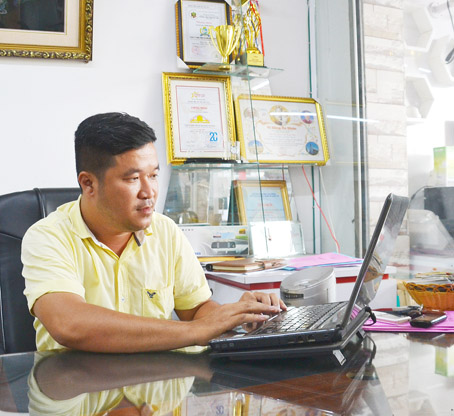 Ông chủ của dòng sản phẩm camera Kingtech Vũ Minh Hào.