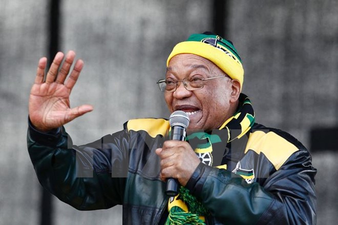 Nam Phi: Tổng thống Jacob Zuma trả lại công quỹ 542.000 USD